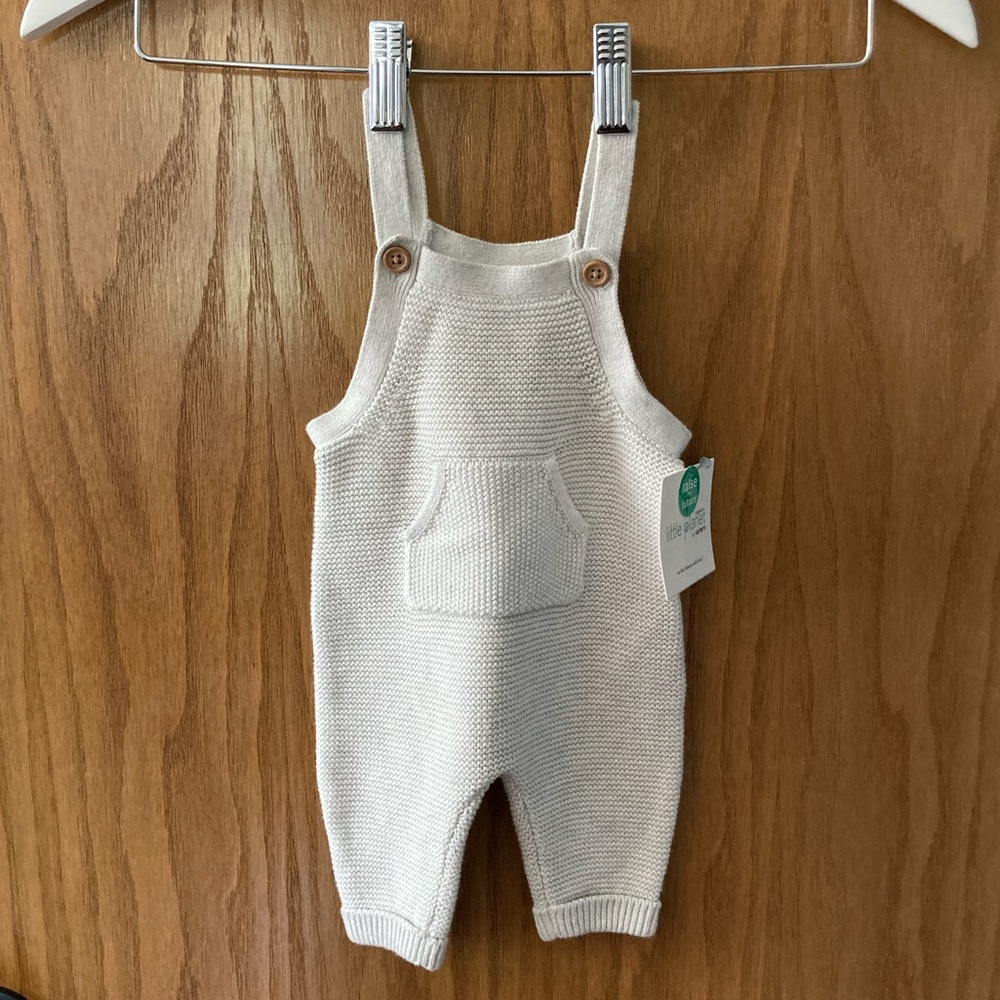 NWT Little Planet Organic Overalls NB